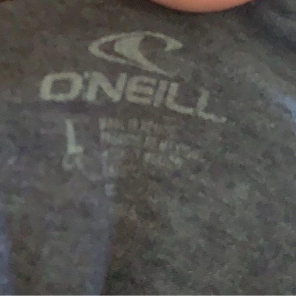 O’Neill | Gray White “Beach Squad” Graphic Cotton Tee Shirt Top Nordstrom L - Picture 3 of 4